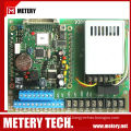 Solar and batteries power supply flow meter